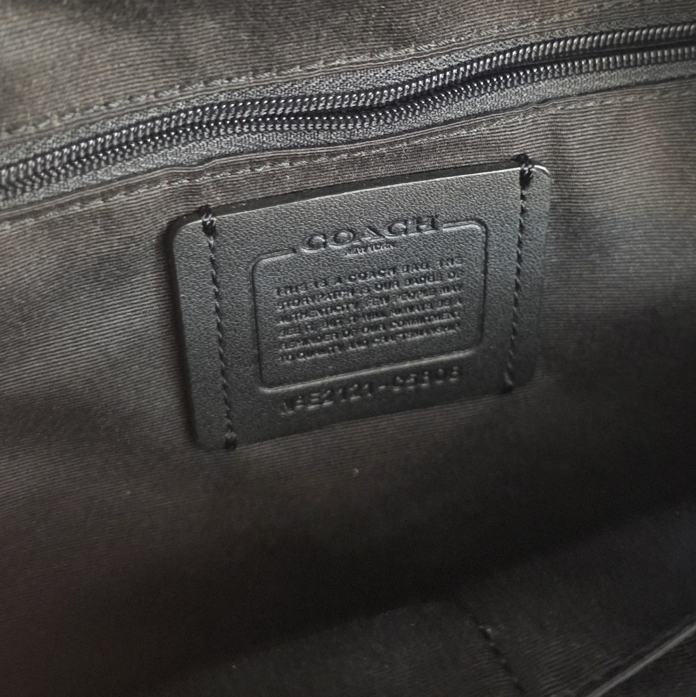 Coach Court Backpack In Colorblock Signature Canvas - Picture 4 of 6